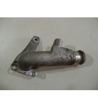 Flange Cano De Água Motor Transit 2.4 2006 A 2011 Duratorq