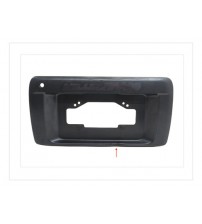 Moldura Suporte Da Placa Toyota Sw4 1997 A 2004 C/ Detalhe