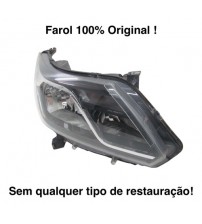 Farol Direito S10 2017 2018 2018 Original C/ Reatores Led