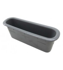 Copo Puxador De Porta Hilux 2006 A 2015 Original Cinza Claro