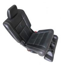 Banco Traseiro Direito Grand Cherokee 2014 2015 Couro Preto