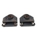Par Suporte Superior Coxim Do Condensador Hilux 2006 A 2015
