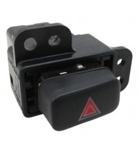Botão Do Alerta Hilux 2006 A 2015 C/ Ar Manual Analógico
