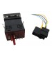 Botão Do Farol De Milha Neblina Fox 2011 A 2014 C/ Conector