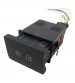 Botão Do Farol De Milha Neblina Fox 2011 A 2014 C/ Conector