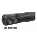 Semieixo Traseiro S10 2.8 Mwm 2001 A 2011 Com Rolamento
