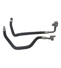 Par De Mangueiras Do Radiador De Óleo Motor Bmw X5 4.8 07/10
