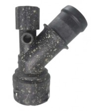 Flange Da Mangueira Inferior Do Radiador Golf 2002 A 2013