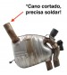 Silencioso Ponteira Escapamento Traseiro Bmw 130i 2008 2009