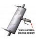Silencioso Traseiro Escape Ponteira Equinox 2.0 2019 A 2021