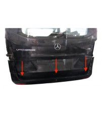 Parachoque Traseiro Mercedes Vito 2015 2016 2017 2018 2019