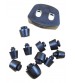 Jogo Kit Batentes Portas E Porta Malas Pajero Full 2001/2020