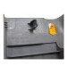 Soleira Porta Dianteira Esquerda Hilux 2006-2011 Cinza Claro
