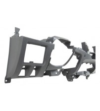 Capa Painel Inferior Tabelier Hilux 2006 A 2011 Cinza Claro