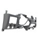 Capa Painel Inferior Tabelier Hilux 2006 A 2011 Cinza Claro