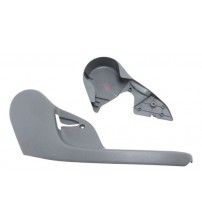 Moldura Carenagens Banco Direito Hilux 2006-2011 Cinza Claro