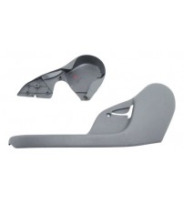 Moldura Carenagem Banco Esquerdo Hilux 2006-2011 Cinza Claro