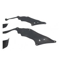 Kit Borrachas Guarda Pó Paralamas Hilux 2006 A 2015 Original