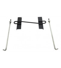 Suporte C/ Parafusos Bateria Pajero Full 2001 A 2020 Origin.