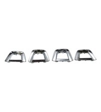 Kit 4 Molduras Parachoque Dianteiro Mercedes Glc43 Amg 17/19