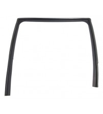 Borracha Canaleta Vidro Traseiro Direito Amarok 2010 A 2024 Preto