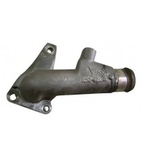 Flange Cano De Água Motor Transit 2.4 2006 A 2011 Duratorq