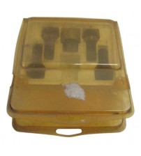 Kit 4 Parafusos Chave Segredo Roda Bmw 750i 09/14 Original