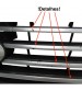 Grade Dianteira Subaru Forester 2007 2008 Original C/detalhe Original