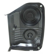 Capa Direita Da Correia Dentada Subaru Forester 2.5 Tb 07/08 Preto