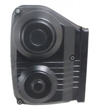 Capa Direita Da Correia Dentada Subaru Forester 2.5 Tb 07/08 Preto