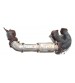 Par Coletores Do Escape Subaru Forester 2.5 Turbo 2007 2008