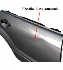 Porta Traseira Direita Subaru Forester 2007 2008 C/ Detalhe Direito (lado Do Carona) Prata