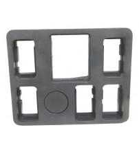 Moldura Do Botão Retrovisor Painel Esquerd Hilux 2006 A 2015