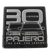 Emblema Traseiro Pajero Full 30 Anos 2014 Original Seminovo Preto Emblema Traseiro Pajero Full 30 Anos 2014 Original Seminovo Preto