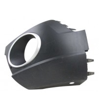 Moldura Do Farol De Milha Esquerdo Saveiro Cross 2014 A 2016 Preto Esquerdo