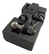 Estojo C/ Ponteira Do Engate De Reboque Original Vw Amarok Preto