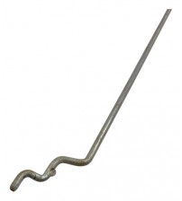 Haste Pino Da Trava Porta Traseira Direita F250 06/11 Dupla Preto Traseira