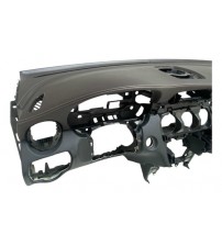 Kit Capa Painel C/ Tampa De Volante Mercedes Glc43 Amg 2019 Marrom