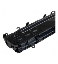 Comando Do Rádio Botão Alerta Mercedes Glc43 Glc-43 17/19 Preto