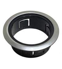 Moldura Do Botão Chave Start Stop Mercedes Glc43 2017 A 2019 Prata