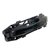 Maçaneta Externa Traseira Esquerda Golf Tsi 2014 2015 2016 Preto Brilhante Traseira