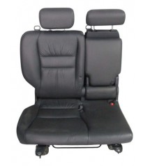 Banco Couro Traseiro Honda Crv 2016 Ou Adaptação 70 X 80 Cm Preto